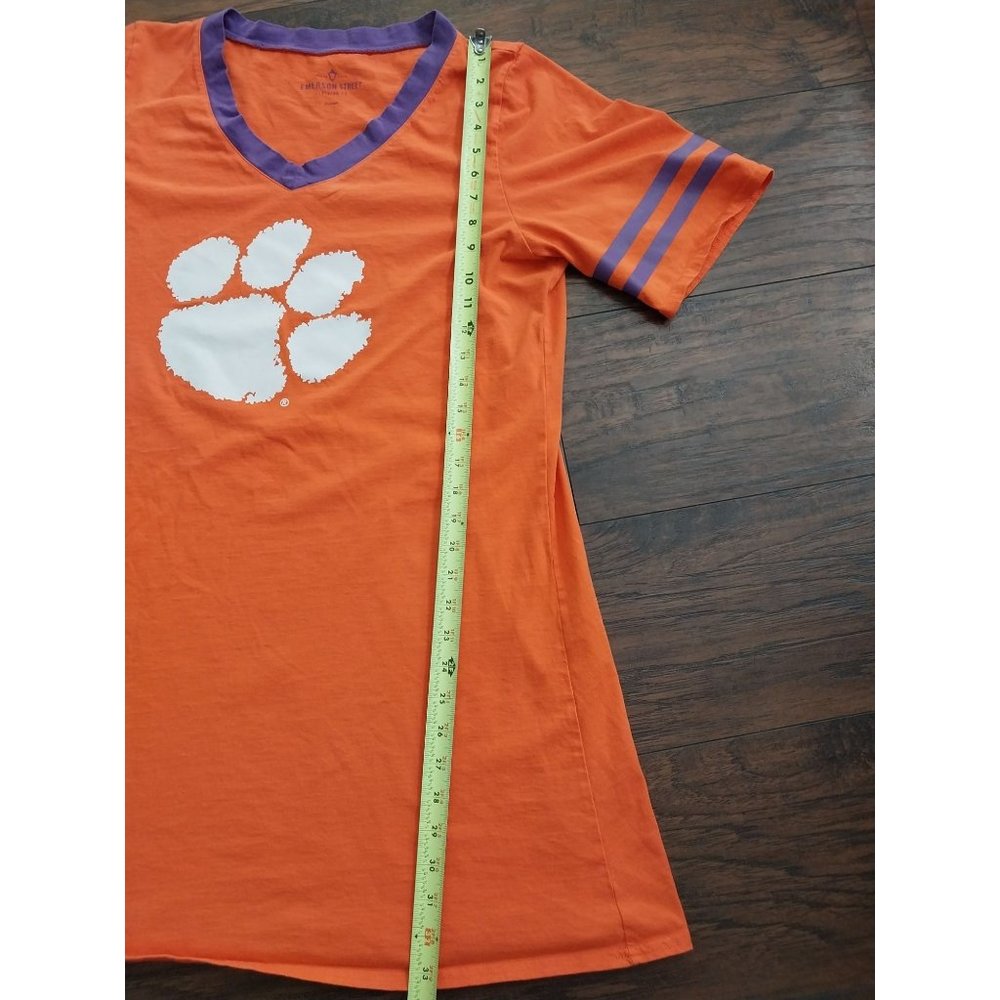 Clemson University Emerson Street Clothing Co Women's Pajama Sleep Shirt Sz XL - Picture 6 of 8